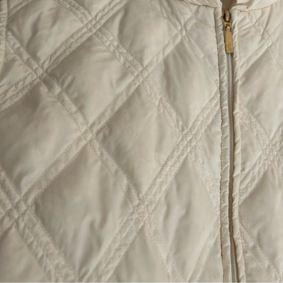 Moncler Vintage Cream Down Jacket Vest - Picture 4 of 13